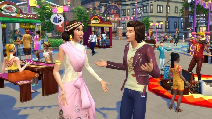 The Sims 4 terá nova expansão City Living para seus Sims viverem na cidade grande (Foto: Reprodução/Polygon)