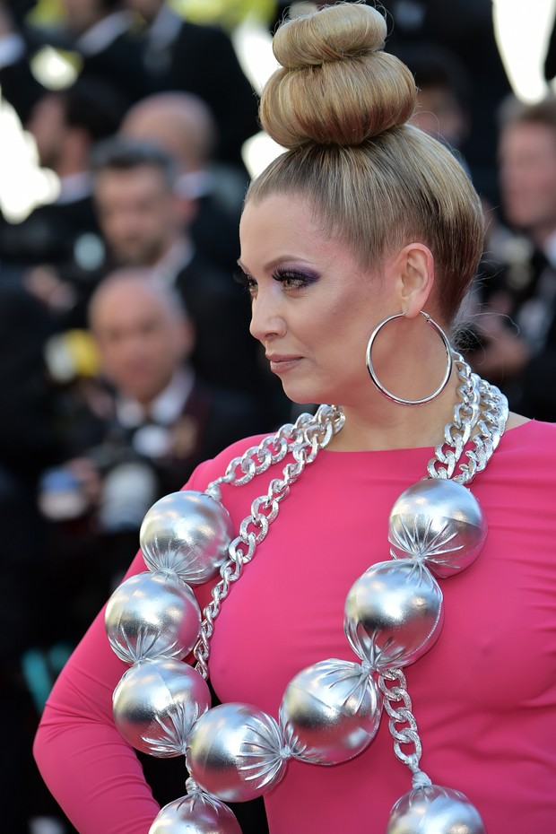 Elena Lenina no Festival de Cannes 2014 (Foto: AFP)