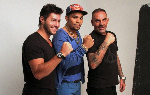 Naldo posa para revista (Foto: André Freitas / AgNews)