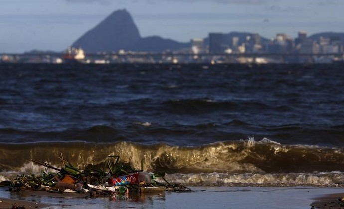 Baía de Guanabara poluição (Foto:  REUTERS/Ricardo Moraes)