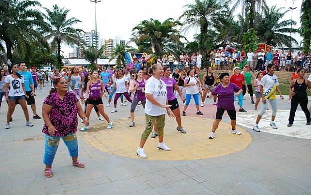 A dança é uma das atividades mais procuradas pelos participantes (Foto: AVG - AM)