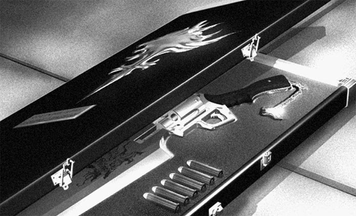 O design original da Gunblade (Foto: Divulgação)