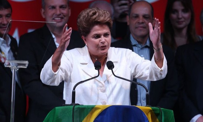 Dilma Rousseff, reeleita presidente da República  (Foto: André Coelho / Agência O Globo)