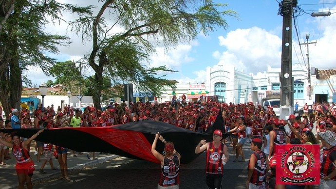 Bloco do Flamengo vai percorrer as principais ruas de Marcehal Deodoro-AL (Foto: Divulgação / Facebook)