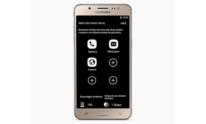 Galaxy J5 Metal tem bateria do 3.100 mAh e modo de economia de energia (Foto: Divulgação/Samsung)