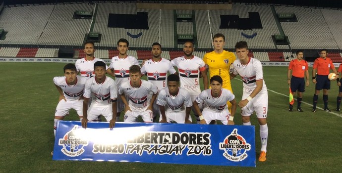 São Paulo Libertadores Sub-20 (Foto: Twitter / Conmebol)