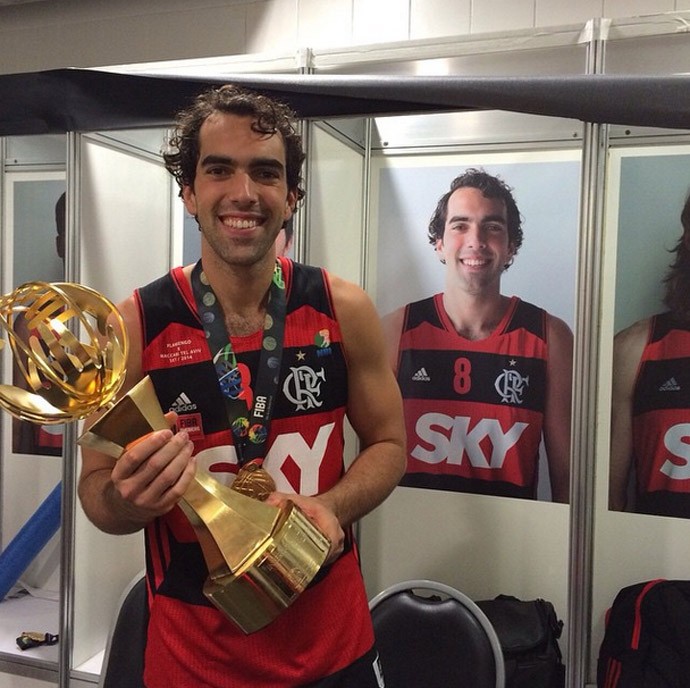 vitor benite flamengo basquete taça (Foto: Reprodução)