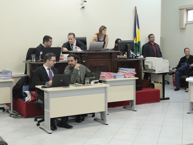 Julgamento Naiara Karine 2016, em Porto Velho, RO (Foto: TJ-RO/Divulgação)