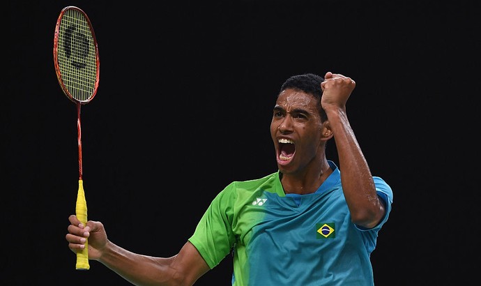 Ygor Coelho badminton (Foto: Getty Images)