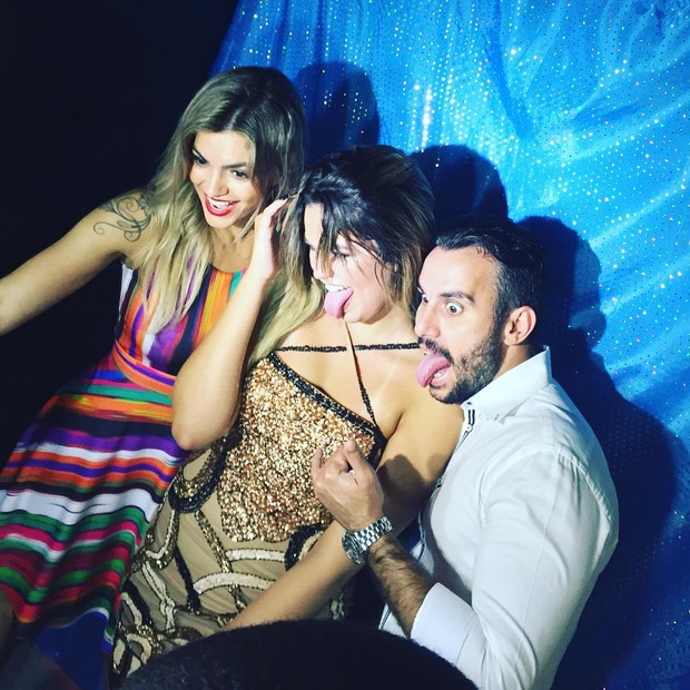 Suzanna com Kelly Key e Mico Freitas (Foto: Instagram)