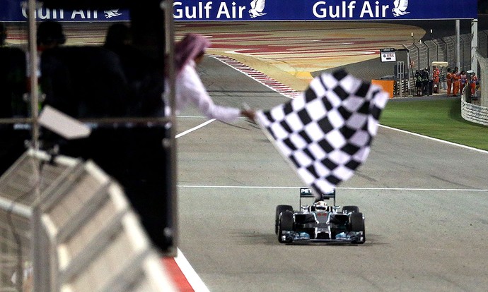 Hamilton prova GP Bahrein F1 (Foto: AFP)