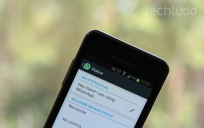 WhatsApp: compartilhe uma imagem recebida nas rede sociais no celular (Foto: Luciana Maline/TechTudo)