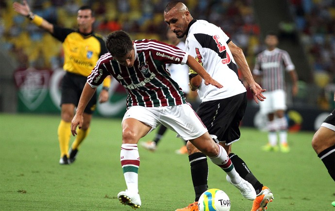 Conca e Guinazu, Fluminense x Vasco (Foto: Nelson Perez/Fluminense FC)