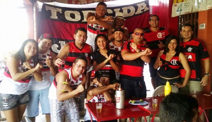 Torcida do Flamengo Roraima (Foto: Tércio Neto)