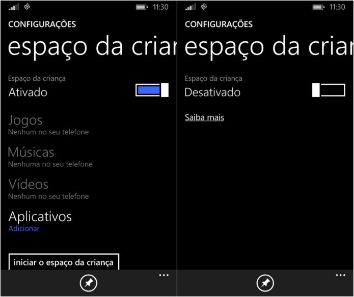 Desativando Espaço da criança (Foto: Reprodução/Helito Bijora)