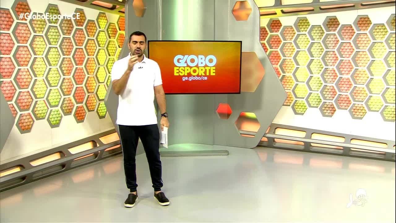 Assista às matérias do Globo Esporte CE desta quarta, 2 de