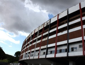 Estádio Santa Cruz, Botafogo-SP (Foto: Cleber Akamine / globoesporte.com)