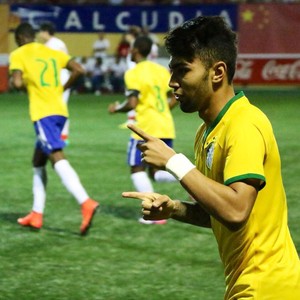 Gabriel Brasil e China Sub-20 (Foto: Divulgação)