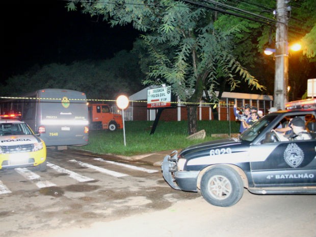 Rebelião durou 13 horas e um detento ficou ferido, segundo a polícia (Foto: Agnaldo Vieira / VC no G1)