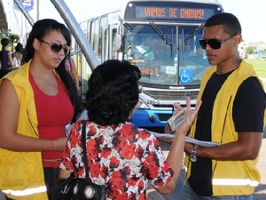 Oito monitores serão postos nas estações de Palmas para ouvir a população (Foto: Divulgação/Prefeitura de Palmas)