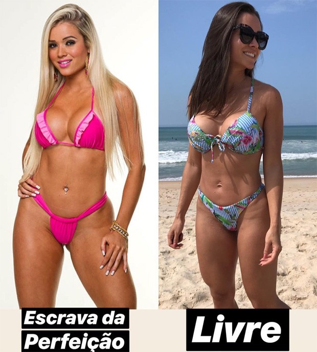 Aryane Stenkopf Mostra As Curvas Em Dia De Praia Quem Quem News