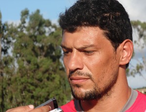 Edson Rocha, zagueiro do América-RN (Foto: Carlos Cruz/GloboEsporte.com)