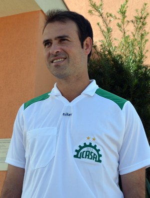 Sidney Moraes, técnico do Icasa (Foto: Tiago Campos)