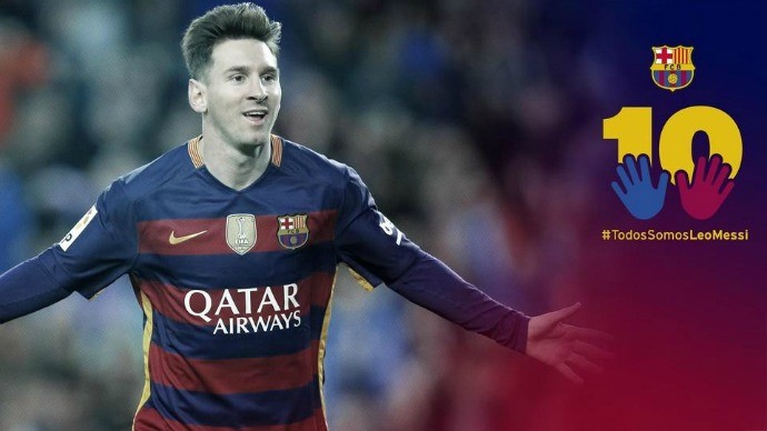 Messi Barcelona campanha