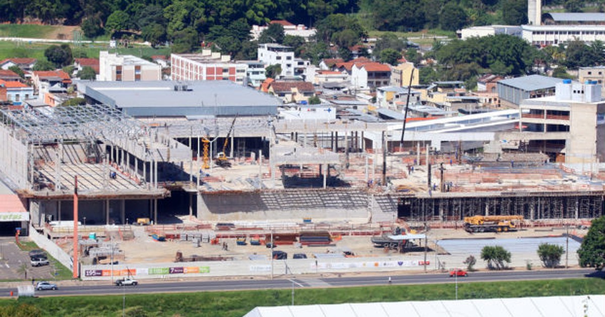 G1 Novo shopping de Juiz de Fora já está com 50 das obras concluídas notícias em Zona da Mata G1 Novo shopping de Juiz de Fora já está com 50 das obras concluídas notícias em Zona da Mata