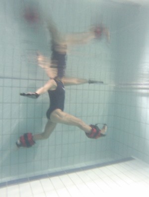 corrida subaquática (Foto: Hidrovita)