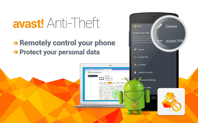 avast! Free Antivirus é um aplicativo para rastrear o Android em caso de perda ou roubo (Foto: Reprodução/avast! Free Antivirus)