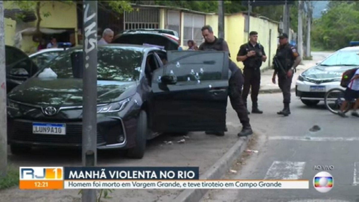 Dois Homens Morrem Baleados Na Zona Oeste Do Rio Rio De Janeiro G