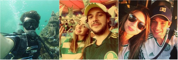 Jayme Matarazzo e Luiza Tellechea (Foto: Ag. News e Reprodução do Instagram)