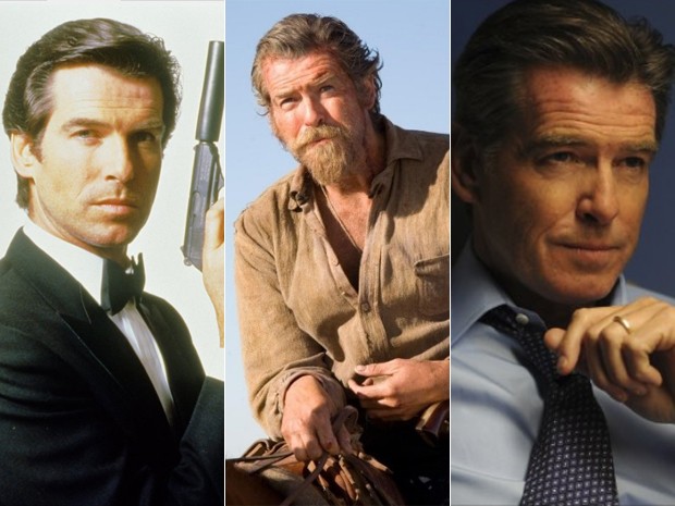 Pierce Brosnan: como James Bond em 'GoldenEye' (1995), em 'À procura da vingança' (2006) e no longa 'O escritor fantasma' (2010) (Foto: Divulgação/United Artists/Guy Farrandis)