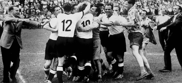 Copa do mundo: Alemanhã campeã 1954 (Foto: Getty Images)