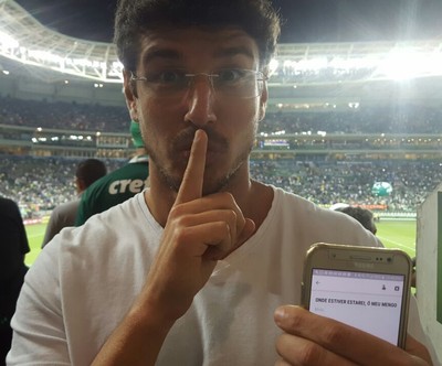 Leonardo Mizrahi, torcedor do flamengo (Foto: arquivo pessoal)