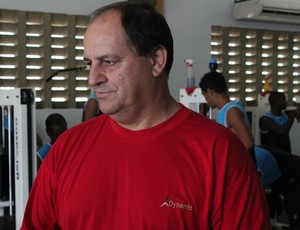 Edson Porto, treinador do River-PI (Foto: Josiel Martins)