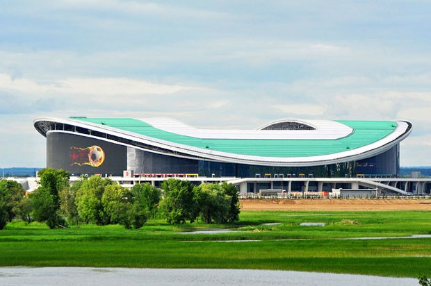 Estádio Rubin Kazan, na Rússia (Foto: Divulgação)