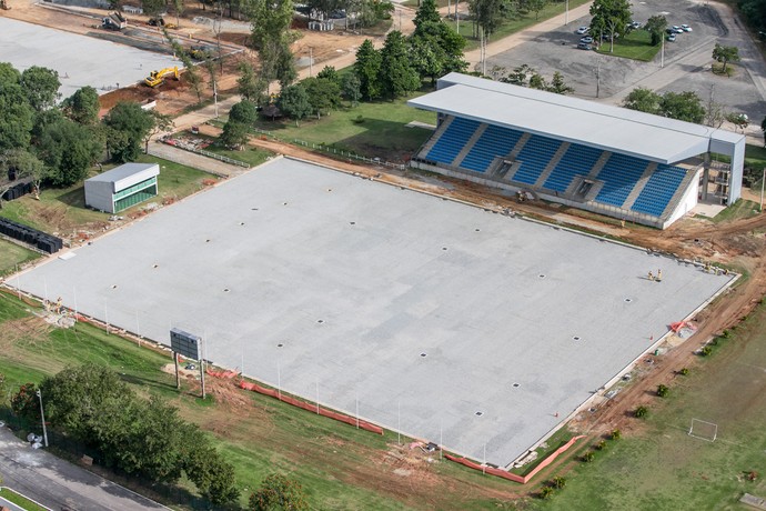 Centro de Hipismo Deodoro em julho de 2015 (Foto: Gabriel Heusi / ME)