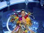 Miss Brasil desfila com traje típico em preliminar do Miss Universo