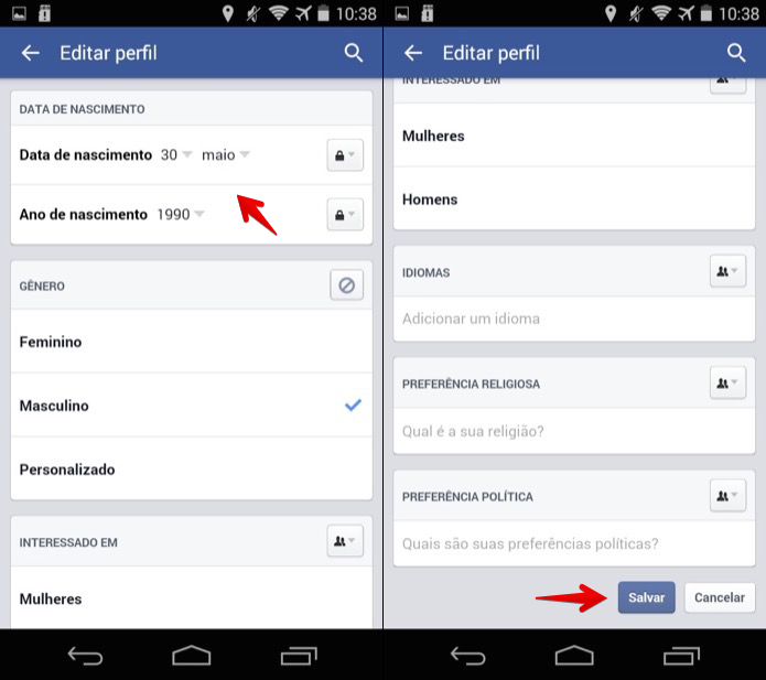 Atualizar O Facebook Para Nova Versão Confira Como Mudar A Data De Nascimento Do Facebook Pelo Celular