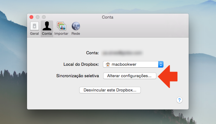 Acesse as configurações de sincronização (Foto: Reprodução/Paulo Alves)