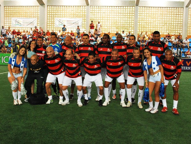 Showbol flamengo e corinthians (Foto: Max Santos / Divulgação ) Showbol flamengo e corinthians (Foto: Max Santos / Divulgação )