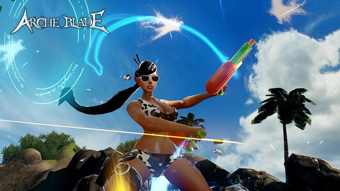 Em ArcheBlade os jogadores terão total liberdade para comprar equipamentos e acessórios que customizarão o visual de seus personagens (Foto: Divulgação/CodeBrush Games)