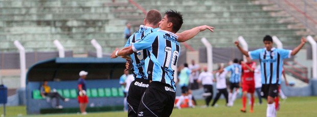 gol Grêmio Copa São Paulo de Juniores (Foto: Gustavo Sawada / Ag. Estado)