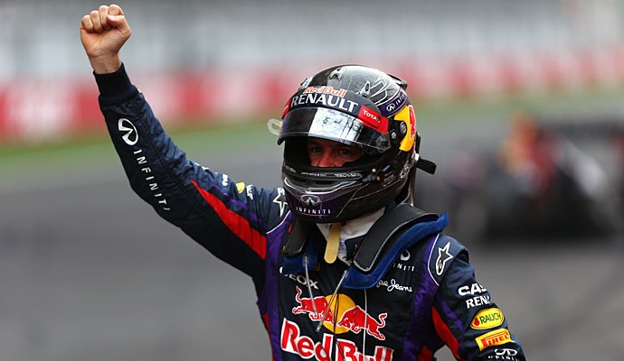 Sebastian Vettel tetra GP da Índia (Foto: Getty Images)
