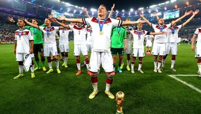Bastian Schweinsteiger comemoração Alemanha Copa do Mundo (Foto: Getty Images) Bastian Schweinsteiger comemoração Alemanha Copa do Mundo (Foto: Getty Images)