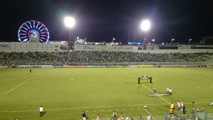 Oeste x Palmeiras Estádo Anísio Haddad (Foto: Marcos Lavezo )