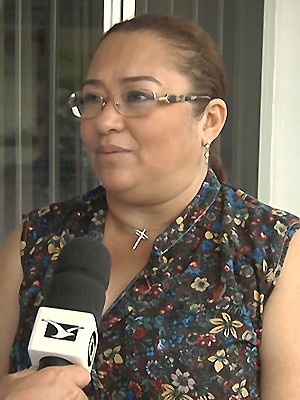 Vice-prefeita de Bom Jardim (MA) é impedida de ter acesso à prefeitura (Foto: Reprodução / TV Mirante)
