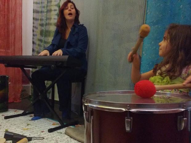 Musicalização  infantil (Foto: Arquivo Pessoal)